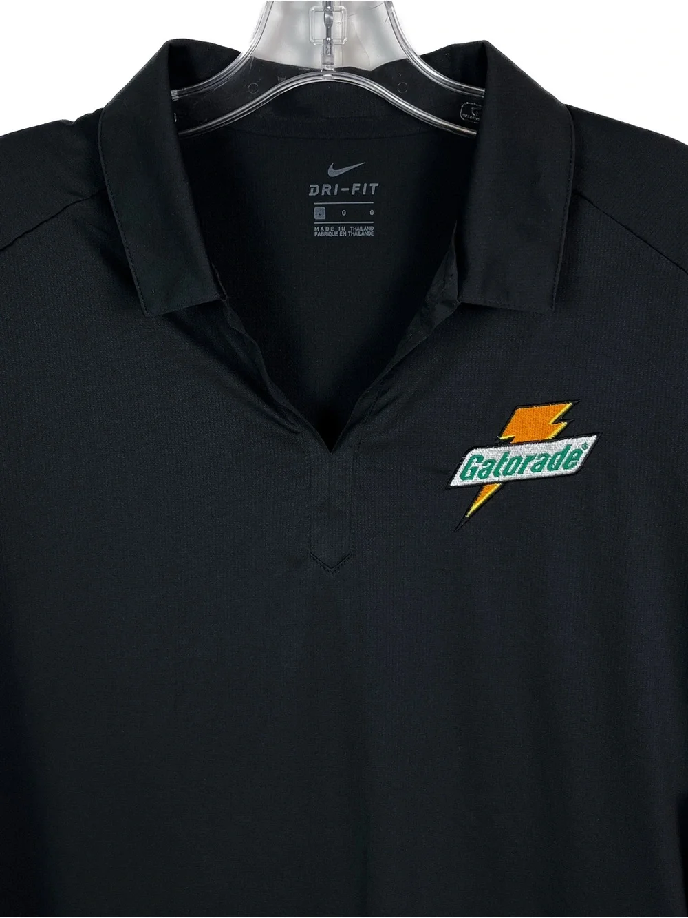 Nike Performance Golf Polo Shirt Womens Size Large Gatorade Embroidered Logo NWT